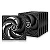 5-Pack 120mm Arctic P12 Computer Case Fans (Black) $23.99 + Free Shipping w/ Prime or on $35+