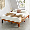 *Price Drop* Red Barrel Studio Harlow Solid Wood Platform Bed (Cherry; King) $143 + Free Shipping