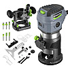 WORKPRO 6.5-Amp Compact Router Combo Kit with 6 Router Bits