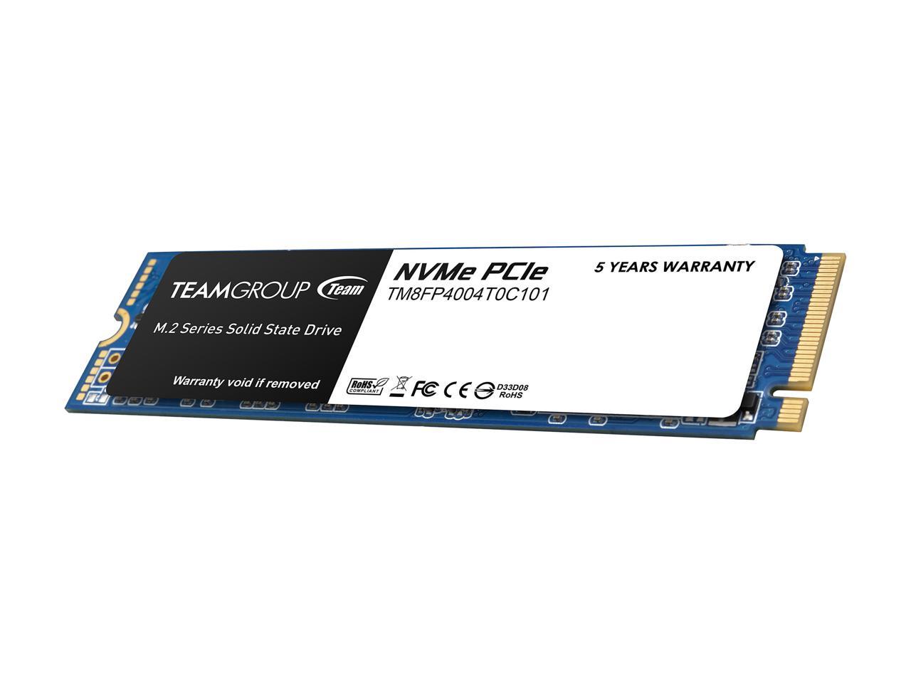 4TB Team Group MP34 M.2 PCIe 3.0 NVMe 3D NAND Internal Solid State Drive $243 + Free Shipping