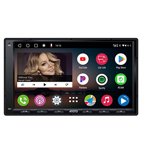 7" ATOTO A6PF Android 10 32GB 2GB 1024x600 IPS Android Auto & Wireless Apple CarPlay Double-DIN Car Stereo $160 + Free Shipping