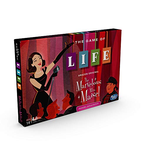 The Game of Life: The Marvelous Mrs. Maisel Edition Board Game $6.30 + Free Shipping w/ Prime or on $25+