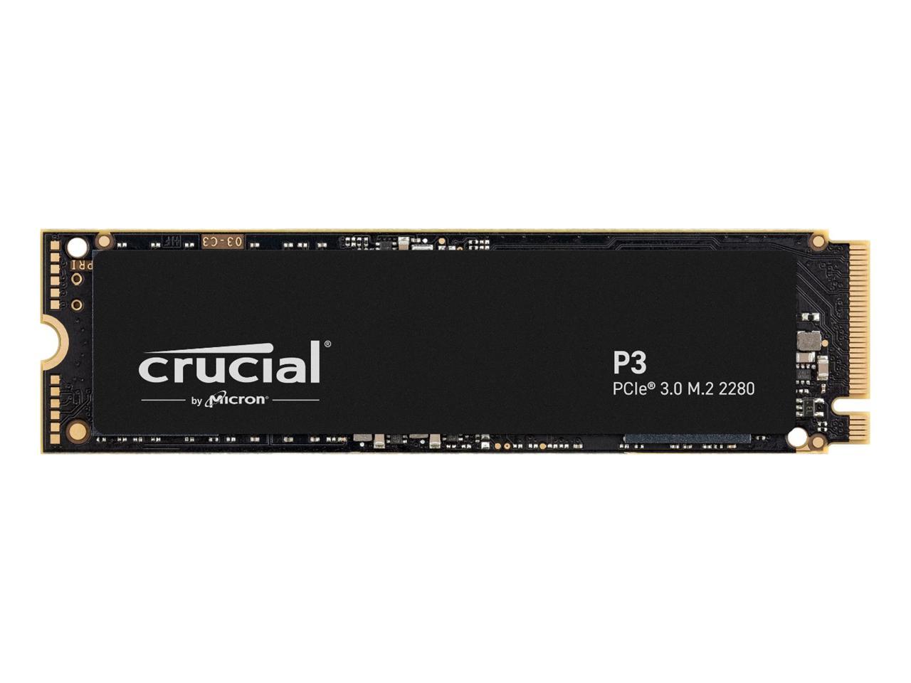 4TB Crucial P3 PCIe Gen3 NVMe M.2 3D NAND Solid State Drive $195 + Free Shipping