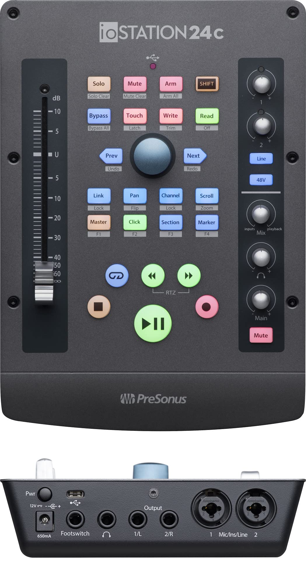 PreSonus ioStation 24c Audio Interface w/ Studio One Artist & Ableton Live Lite $200 + Free Shipping