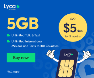 Lyca Mobile: 3-Months Unlimited Talk, Text & 5GB Data w/ Free Sim Card $15 + Free Shipping