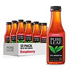 YMMV: 12-Pack 18.5-oz Pure Leaf Iced Tea (Raspberry) $10.07 + w/ Subscribe &amp; Save