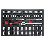 82-Piece JobSmart 3/8&quot; Drive &amp; 1/4&quot; Drive Mechanic's Tool Set $19.99 + Free Pickup at Tractor Supply Co