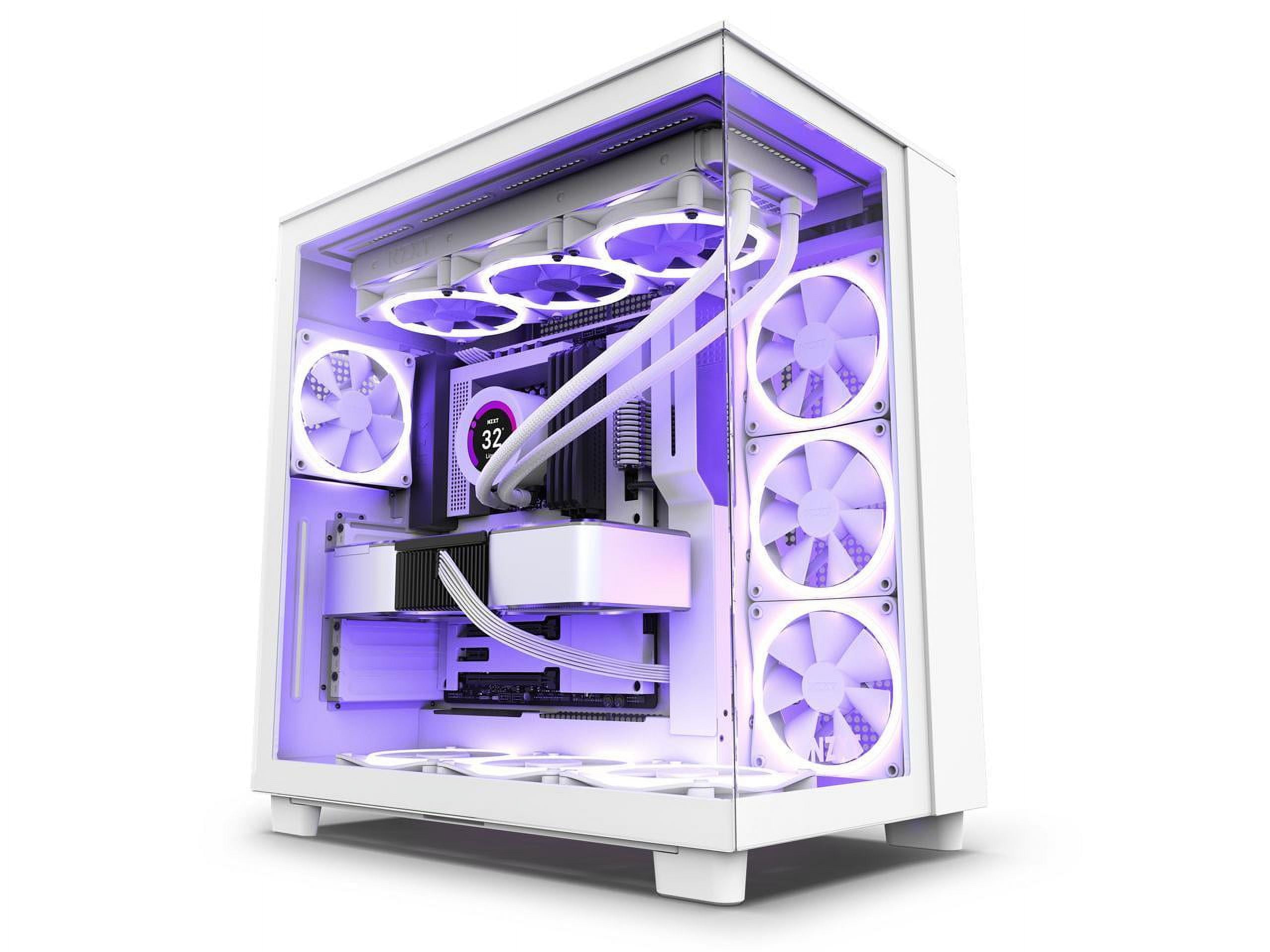 NZXT H9 Flow ATX Mid-Tower Case with Dual Chamber (White) $108 + Free Shipping