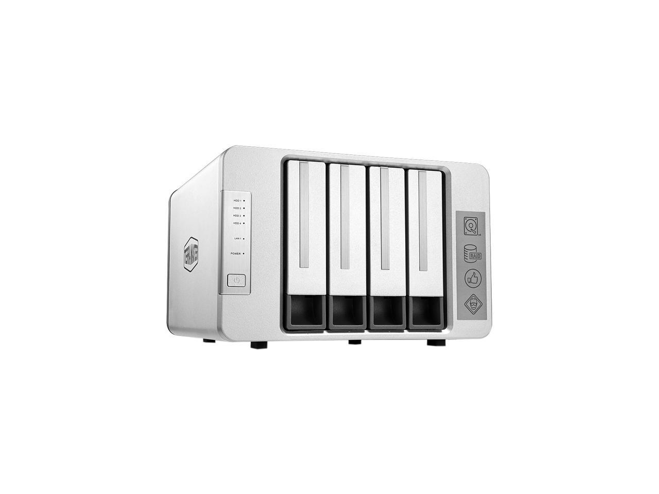 TerraMaster F4-210 4-Bay NAS 1GB RAM Quad Core Network Attached Storage (Diskless) $169 + $10 GC + Free Shipping