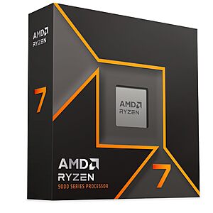 AMD Ryzen 7 9700X 3.8 GHz 8-Core AM5 Processor + Monster Hunter Wilds Game $285 