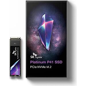 2TB SK hynix Platinum P41 M.2 2280 PCIe Gen4 NVMe Solid State Drive $125 + Free Shipping