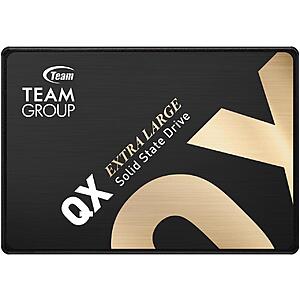 4TB Teamgroup QX 3D NAND QLC 2.5" SATA Internal Solid State Drive SSD $186 or less + Free Shipping