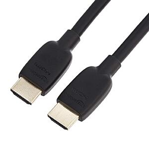 10' Amazon Basics High-Speed HDMI 2.1 Cable (Black) $6.88 + Free Shipping w/ Prime or on $35+