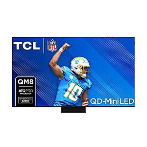 75" TCL QM85 QLED 4K 240Hz QD-Mini LED Television w/ Google TV $1199.99 + Free Shipping