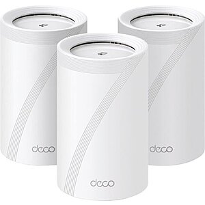 3-Pack TP-Link - BE11000 Multi-Gig Whole Home Mesh Wi-Fi 7 System $400 + Free Shipping