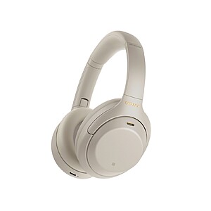 (Certified Refurbished) Sony WH-1000XM4 Wireless Noise-Cancelling Over-the-Ear Headphones (Silver) $140 + Free Shipping