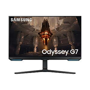 28” Samsung Odyssey G70B 4K UHD IPS 144Hz 1ms G-Sync Gaming Monitor $299 + Free Shipping