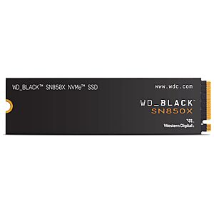 8TB WD_BLACK SN850X NVMe PCIe 4.0 Internal Gaming Solid State Drive $540 + Free Shipping