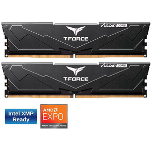 32GB (2 x 16GB) Team T-Force Vulcan DDR5 6000 CL38 Desktop Memory (Black) $76 + Free Shipping