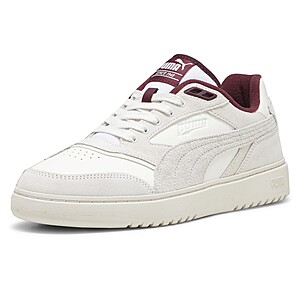 Puma Men's Doublecourt Premium Shoes (Warm White/Dark Jasper) $40 + Free Shipping
