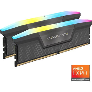 96GB (2 x 48GB) Corsair Vengeance RGB DDR5 6000 Desktop Memory (Black) $210 + Free Shipping