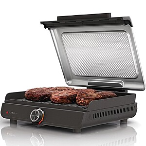 (Certified Refurbished) Ninja GR100 Sizzle Smokeless Indoor Grill $59.96 + Free Shipping