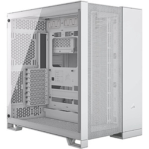 Corsair 6500D Airflow Mid-Tower ATX Dual Chamber Computer Case (White)  + Free Shipping
