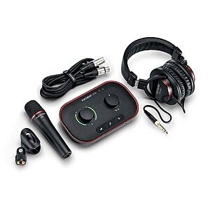 Focusrite Vocaster One Studio 1-Person Podcasting Kit  + Free Shipping