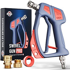 McKillans Swivel Gun Pro Pressure Washer Gun w/ Quick Disconnects .20 + Free Shipping
