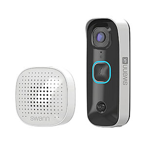 BJs Members: 4K SwannBuddy Wireless Doorbell w/ 32GB MicroSD Card $89.99 + Free Shipping
