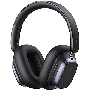 Baseus Bowie H1s Noise Cancellation Wireless Headphones (Black) $39.99 + Free Shipping