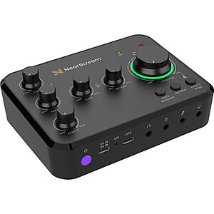 NearStream Nearity AMIX20B USB-C Audio Interface & Mixer $59.99 + Free Shipping