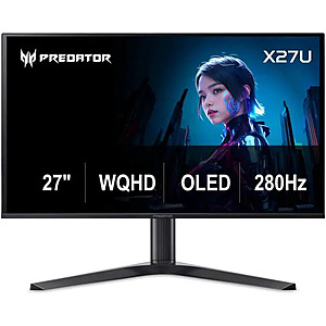 27" Acer Predator X27U WQHD 1440P 280hz OLED Gaming Computer Monitor $389.99 or less + Free Shipping