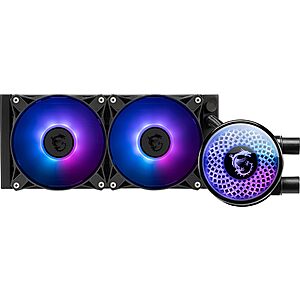 MSI MAG Coreliquid A12 AIO ARGB CPU Liquid Cooler (Black): 240mm $60, 360mm $80 + Free Shipping