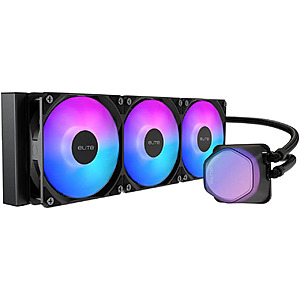 360mm Cooler Master 360 Elite Liquid CPU Liquid Cooler (Black) $49.99 + Free Shipping