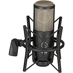 AKG P220 Large-Diaphragm Cardioid Condenser Microphone (Black) $129 + Free Shipping