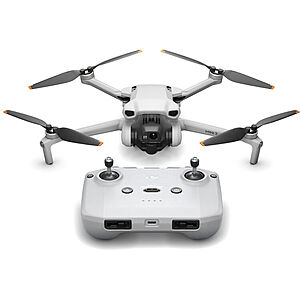 DJI Mini 3 Drone Kits: DJI RC Fly More Combo $499, DJI RC $379, RC-N1 $299 + Free S&H
