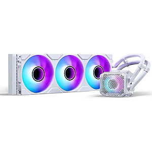 360mm Phanteks Glacier One 360M25 G2 ARGB AIO Liquid CPU Cooler (White) $71.99 w/ $10 rebate + Free Shipping