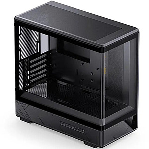JONSBO D200 Micro ATX PC Case w/ Curved Glass & Digital Temperature Display (Black) $89.99 + Free Shipping