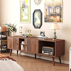 63" George Oliver Delanie TV Stand for TVs up to 65'' (Brown) $102.99 + Free Shipping