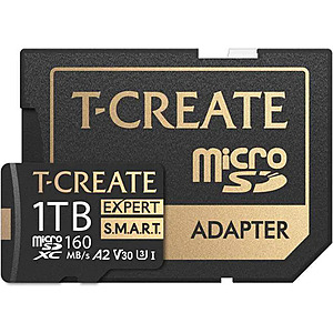 1TB TEAMGROUP T-Create Expert S.M.A.R.T. microSDXC Memory Card $90 + Free S&H
