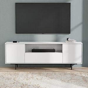 74.5" Latitude Run Canterbury 3 Door TV Stand for TVs up to 85" (White) $164.99 + Free Shipping