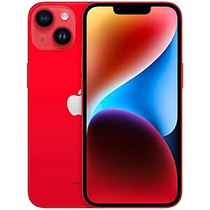 Refurb/Very Good 128GB Apple iPhone 14 Unlocked Smartphone from $258 + Free S&H
