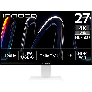 27" INNOCN 4K 120Hz IPS Monitor w/ USB-C 90W Power Delivery & HDR500 $399.99 + Free Shipping