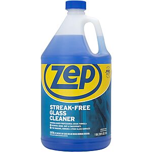 128-Ounce Zep Streak-Free Glass Cleaner $6.42 + Free Shipping w/ Prime or on $35+
