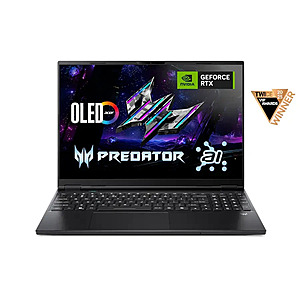 (Refurb) Acer Predator Helios Neo 16S Laptop: Ultra 9 275HX, 16" OLED, RTX 5060 $1092.50 + Free S&H