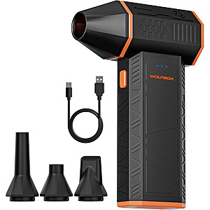 Open Box: WOLFBOX MF50 Electric Air Duster Mini Blower Turbo Fan $20 + Free S&H