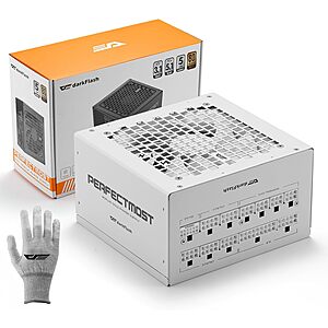 850W darkFlash PMT850 Modular 80+ GoldPower Supply (White) $62.99 + Free Shipping