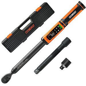 Coobeast 1/2&quot; Drive Digital Torque Wrench (3.76-250.8 Ft-Lbs) $88.19 + Free Shipping