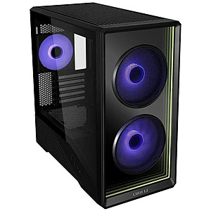 Lian Li Vector V150 Micro-ATX Tower Tempered Glass PC Case (Black) $63 + Free S&H